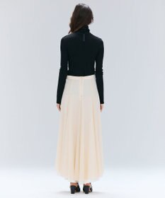 BEIGE， 【洗える・GISELe 10月号掲載】FORD / ウール配色メローハイネックカットソー