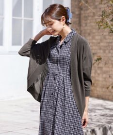 Tiaclasse 【洗える】開襟シャツワンピース