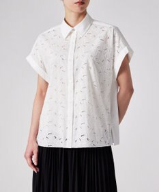 Paul Smith 【洗える】コットンレース 半袖シャツ