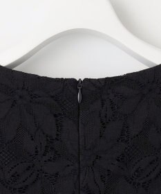 自由区 【XSサイズ～/洗える】フラワーコードレース サックワンピース