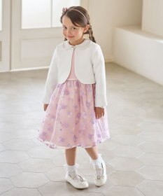 ANY KIDS ノーカラー ボレロジャケット