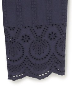 23区 【洗える】コットンエンブロイダリー オールインワン