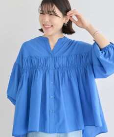 Green Parks シャーリングスキッパーシャツ