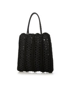 UNBILLION cachecache 切り替え松葉編みトートバッグ