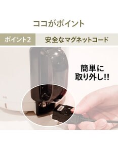 YAMATO テーブル＆キッチン 【TWINBIRD】コンパクトフライヤー  パールホワイト  EP-4694PW