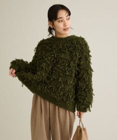 CRAFT STANDARD BOUTIQUE ループ編みニットプルオーバー