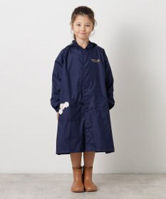 MOONBAT 【ジュニアリュック対応】ポールアンドジョー ポーチ付きキッズレインコート