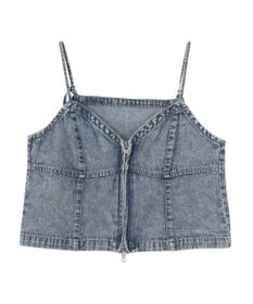 Green Parks ・ＥＬＥＮＣＡＲＥ　ＤＵＥ　Ｗ－ＺＩＰ　デニムキャミ