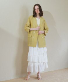 YECCA VECCA アシメラッフルスカート