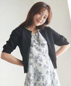 Feroux 【接触冷感・UVカット】ハーフスリーブ カーディガン