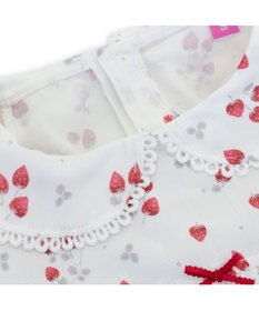 PET PARADISE ペットパラダイス スモッキング ワンピース 《いちご柄》 小型犬