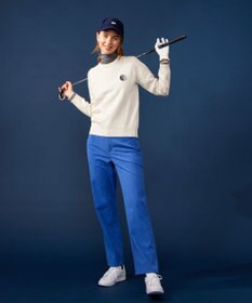 23区GOLF 【WOMEN】【ストレッチ】コーデュロイ カラーパンツ