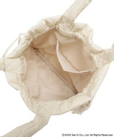 earth music&ecology 【予約】リラックマ×earth シルエットキルトトートバッグ