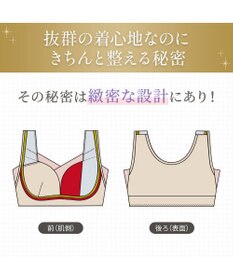 BRADELIS New York 【Yukine inc. / ブラデリス】ゆきねえとろりソフトシルク混ライトブラ25 着心地重視 軽くて快適 接触冷感機能付き 補正下着