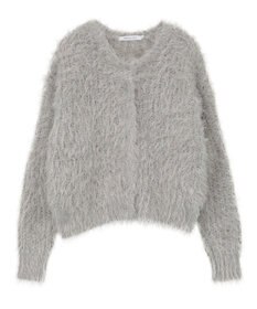 AMERICAN HOLIC シャギーニットクルーネックカーディガン