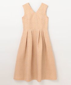 GRACE CONTINENTAL キカジャガードタックドレス
