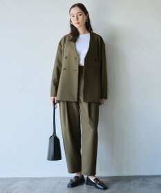 #Newans ウエストシェイプダブルジャケット