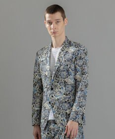 JOSEPH HOMME 新型・新柄【洗える/ストレッチ/シワになりにくい】クールドッツストレッチ メキシカンプリント ジャケット