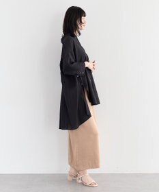 YECCA VECCA シャイニーツイルナロースカート