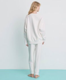 une nana cool 【綿100%】あくびのお嬢さんの裏毛プルオーバー