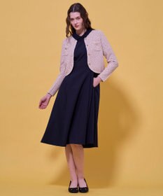 TOCCA TWEEDY MAZE ニットジャケット