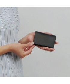 UNBILLION perche 牛革カラーコンビカードケース