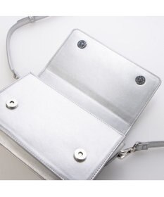 UNBILLION カシュカシュ cachecache / ブロック型押し2wayチェーンショルダー