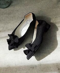 nouvelleRobe Oū 新色追加【本革・高反発】Ruffles ポインテッドトゥ ヒールパンプス