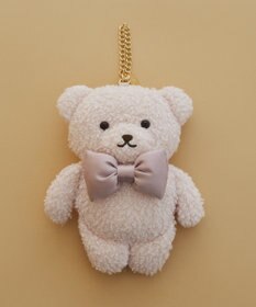 Maison de FLEUR 【限定カラーあり】リボンベアパスケース