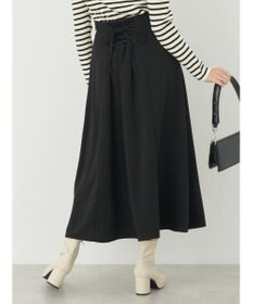 earth music&ecology バックレースアップスカート