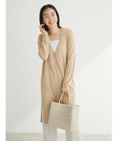 Green Parks 推しニット　ロング丈カーディガン