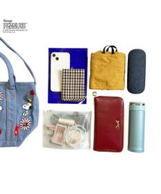 ROOTOTE 8419【スヌーピー】IP.デリ.シシュウ.ピーナッツ-0M