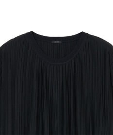 JOSEPH 【洗える】プリーテッドジャージー　ラウンドネックTシャツ