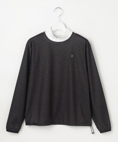 23区GOLF 【WOMEN】エアリージャージストレッチプルオーバー フェイクレイヤード