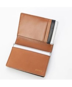 UNBILLION perche 牛革カラーコンビカードケース