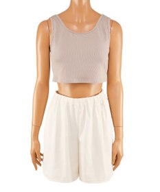 San-ai Resort（三愛水着楽園） ★新色ブラック×ライトグレー入荷【UPF50＋】シャツ・ショートパンツ付き４点セット　9M・11L　【San-ai Resort（サンアイリゾート）】