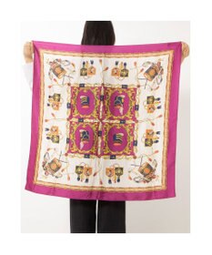 UNBILLION カカトゥ kakatoo / マーチングバンド柄シルクスカーフ