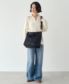 russet ナイロンジャガード2WAYショルダーバッグ(CE-1622)