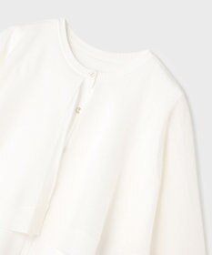 GRACE CONTINENTAL シアーケープニットカーディガン