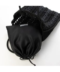 UNBILLION cachecache 切り替え松葉編みトートバッグ