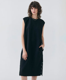 BEIGE， KALMIA / バックファスナーレースドレス