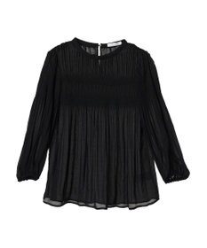 Green Parks マジョリカプリーツブラウス