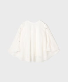 GRACE CONTINENTAL シアーケープニットカーディガン