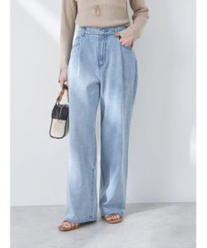 earth music&ecology タックルーズデニムパンツ