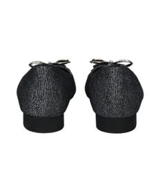 Bridget Birkin 【Bridget Birkin】ビジューリボンラメパンプス