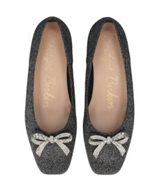 Bridget Birkin 【Bridget Birkin】ビジューリボンラメパンプス