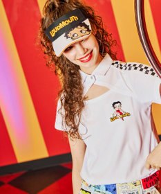 FILA GOLF／marie claire 【LOUDMOUTH×Betty Boop™ 】ユニセックス バイザー