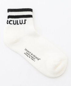 PW CIRCULUS 【虫よけ加工】【WOMEN】ラインソックス ショート丈  ゴルフウェア レディース