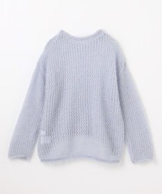 ANY レーシーネットニット