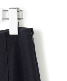 23区 S ウール圧縮スムース アシンメトリー フレアスカート